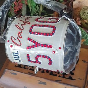 Blinged out CALIFORNIA purse